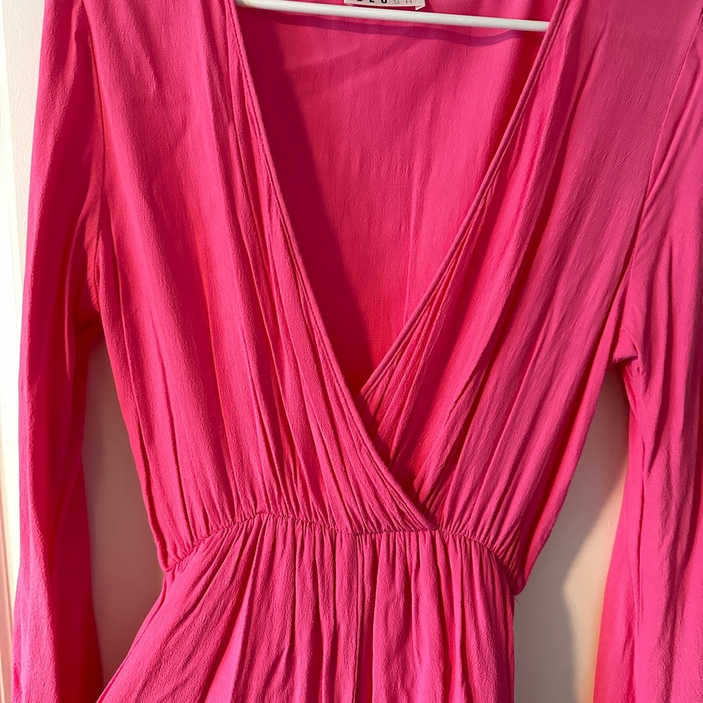 Hot Pink Playsuit